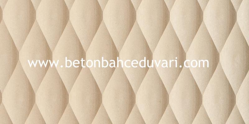 Tekstürlü Dekoratif Bahçe Duvarı Modeli 14