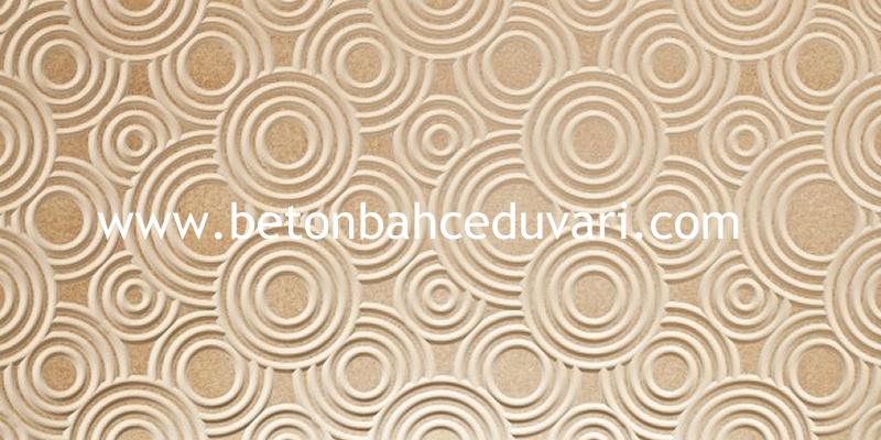 Tekstürlü Dekoratif Bahçe Duvarı Modeli 20