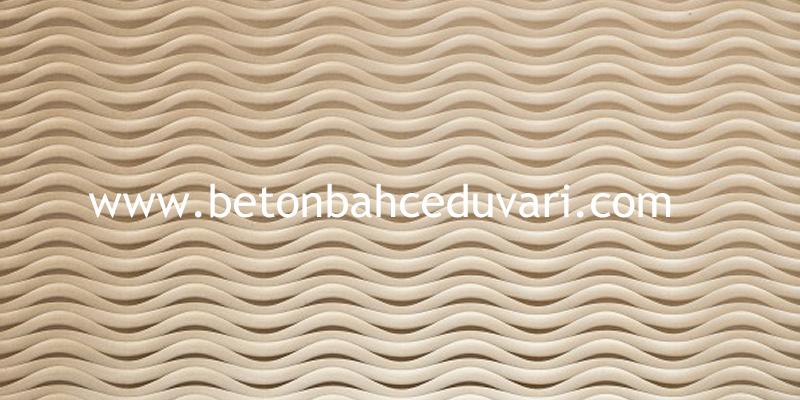 Tekstürlü Dekoratif Bahçe Duvarı Modeli 25