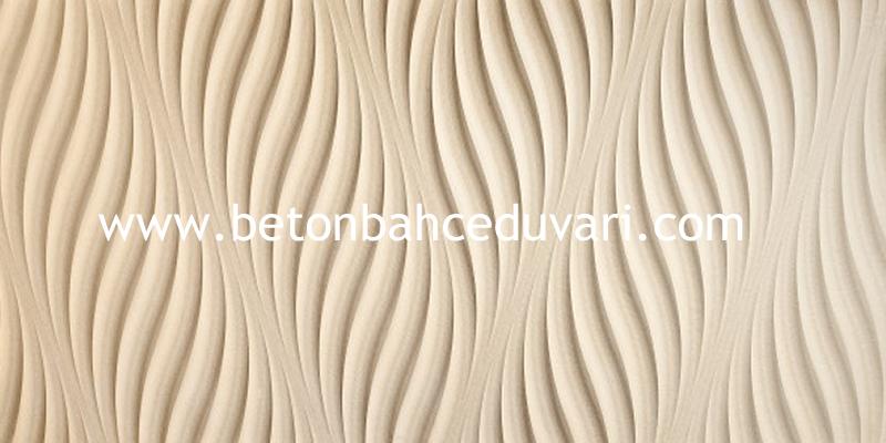 Tekstürlü Dekoratif Bahçe Duvarı Modeli 27