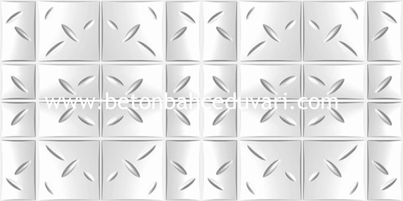 Dekoratif Modern Bahçe Duvarı Modeli 38
