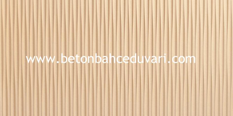 Dekoratif Modern Bahçe Duvarı Modeli 6